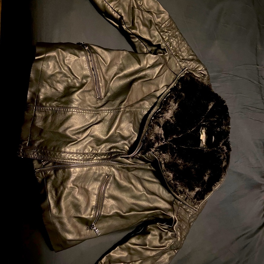 Leather jacket